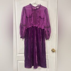 Leon Max Limited Edition Purple Dress